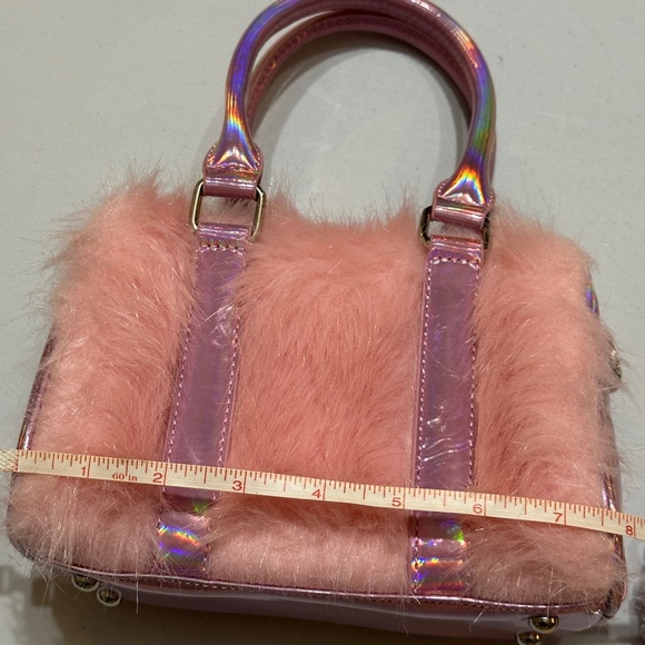 DOLLSKILL SUGAR THRILLZ BERRY SHAGADELIC MINI CROSSBODY PURSE - Picture 9 of 11